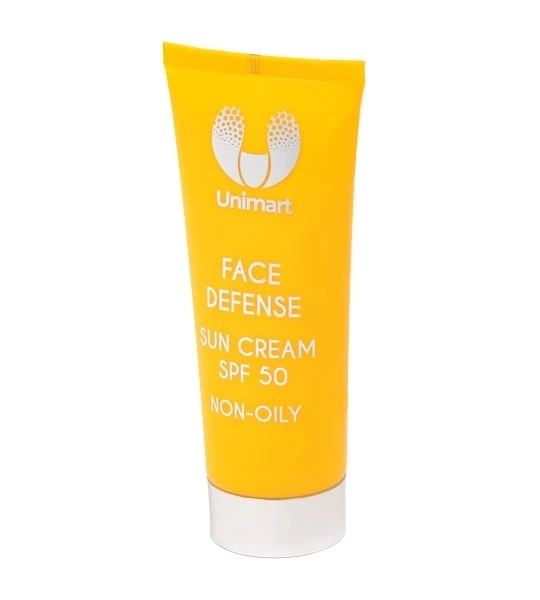 Face Defence  <br> Sun Cream SPF 50